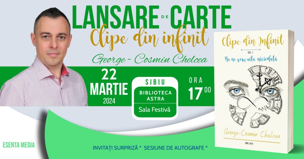 „Clipe de infinit Nu ne vom uita niciodată!”- nu este doar o carte despre pierderea cuiva drag, ci și un tribut adus arborelui genealogic