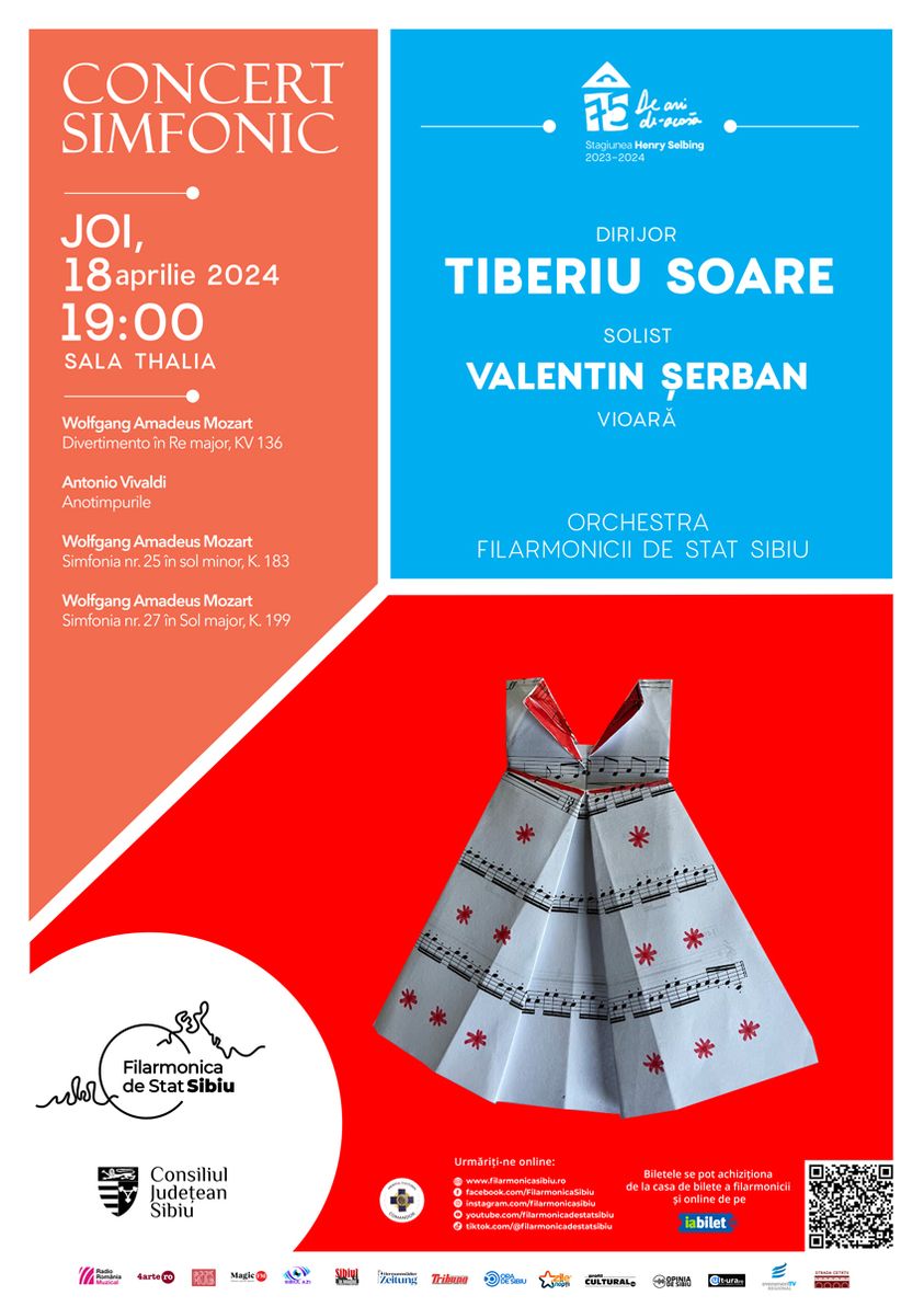 Singurul muzician român care a susținut concerte în întuneric complet aduce lumina muzicii la Filarmonica de Stat Sibiu