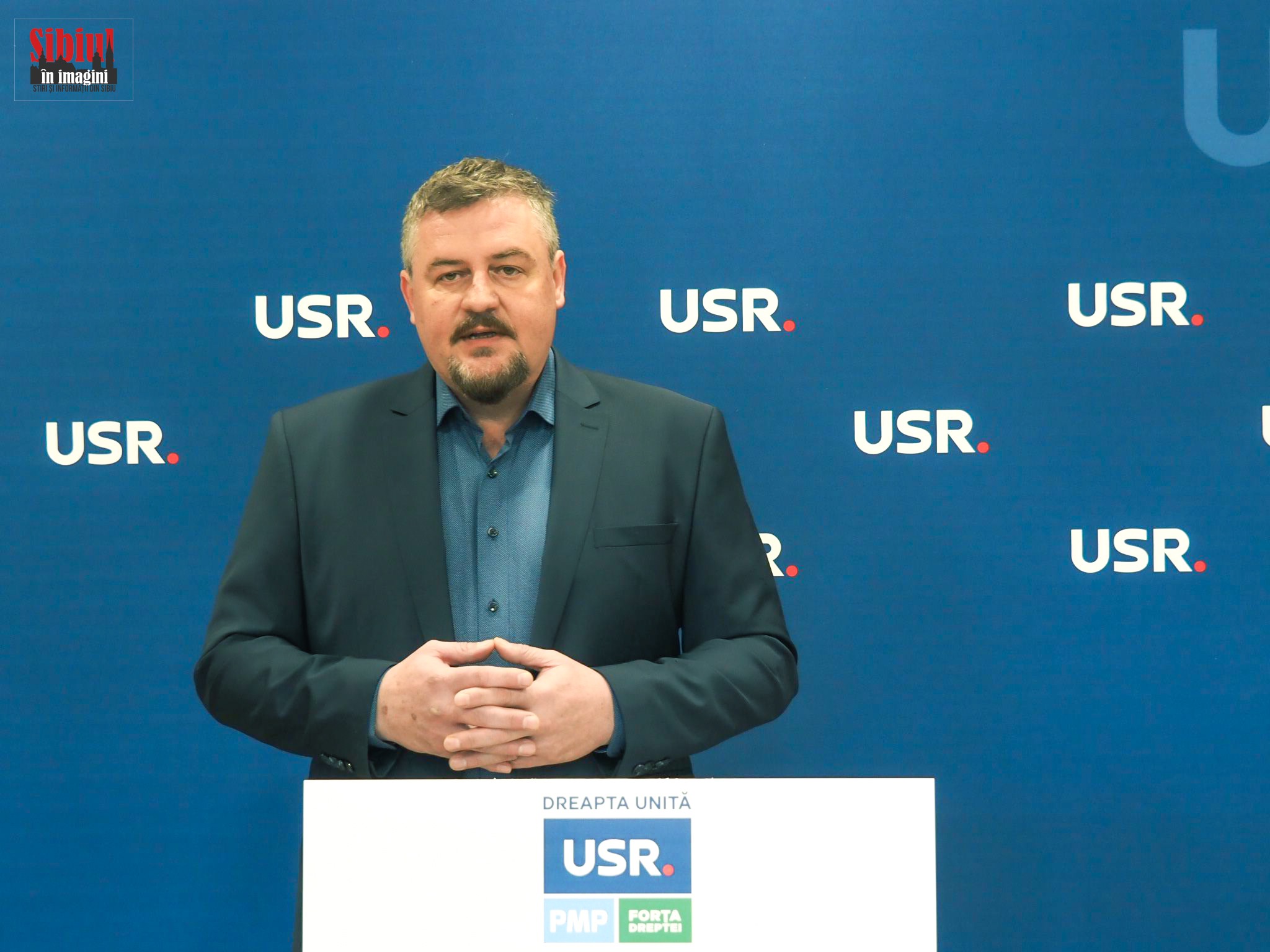 VIDEO - Președinta USR Sibiu despre distrugerea panourilor publicitare ale lui Mircea Orlățan: Noi sperăm că genul acesta de gesturi disperate sunt și ultimele din această campanie