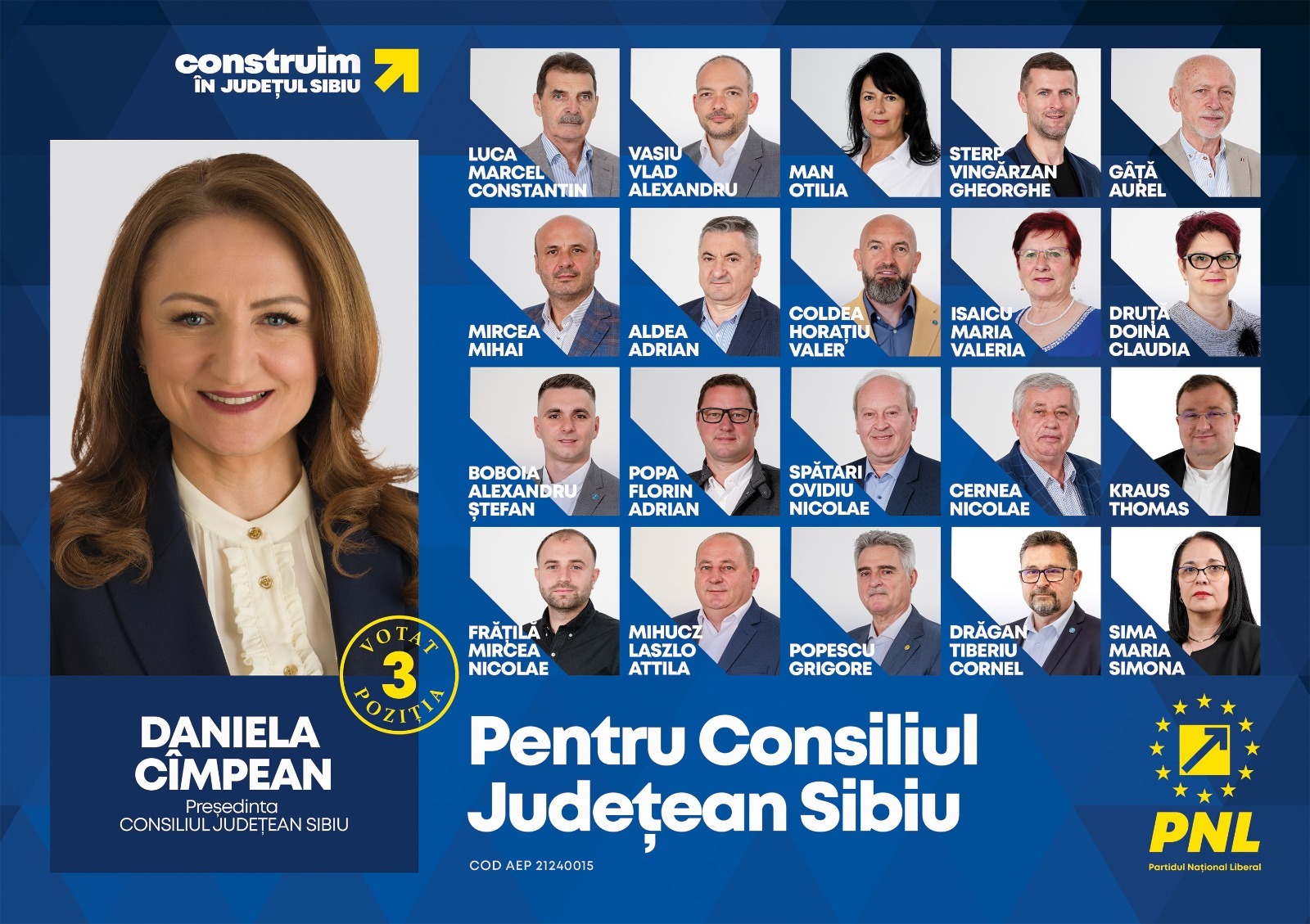 Cine sunt liberalii sibieni care vor să fie consilieri județeni?
