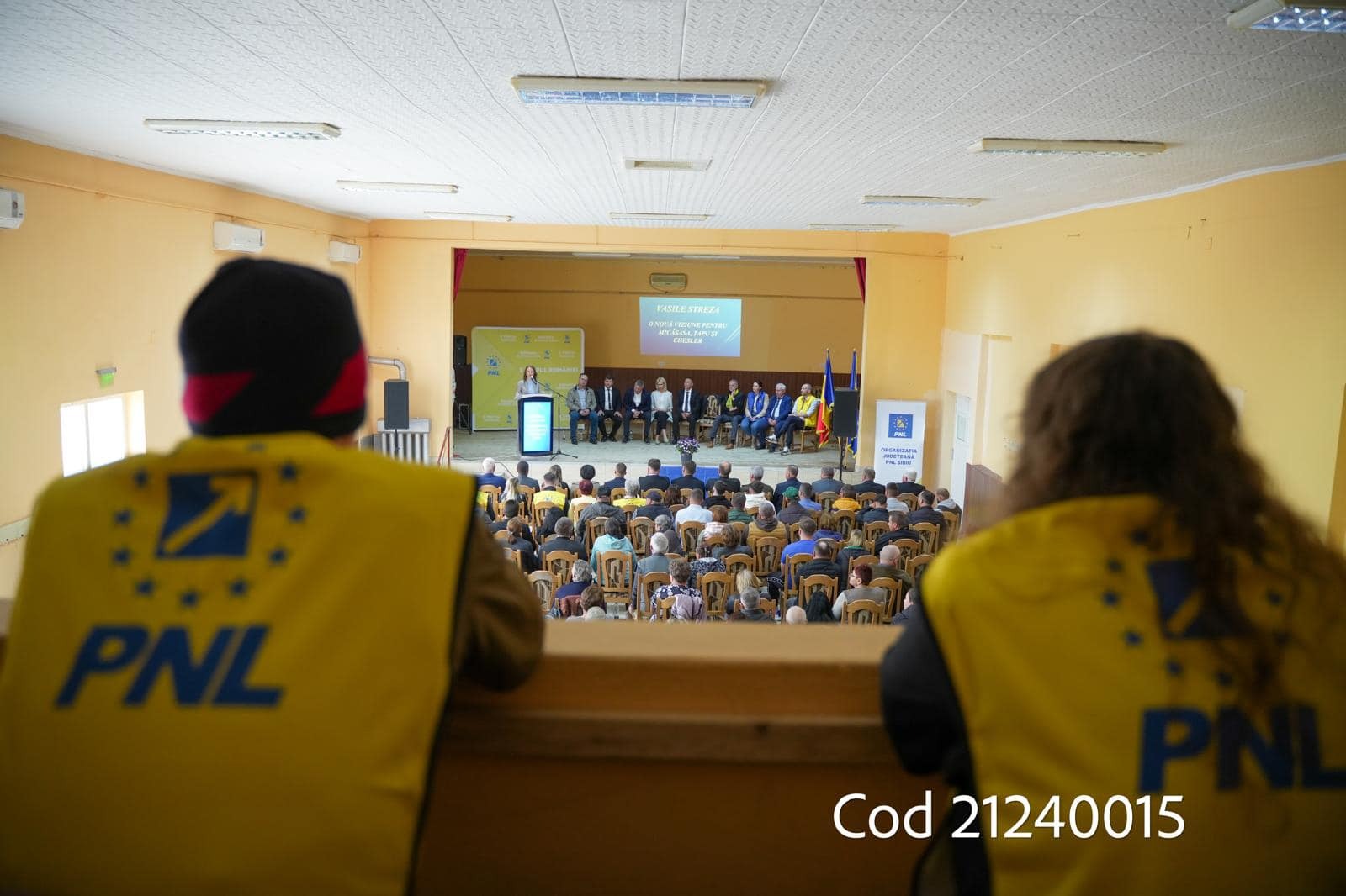 Conducerea județeană a liberalilor și parlamentari, alături de comunitate