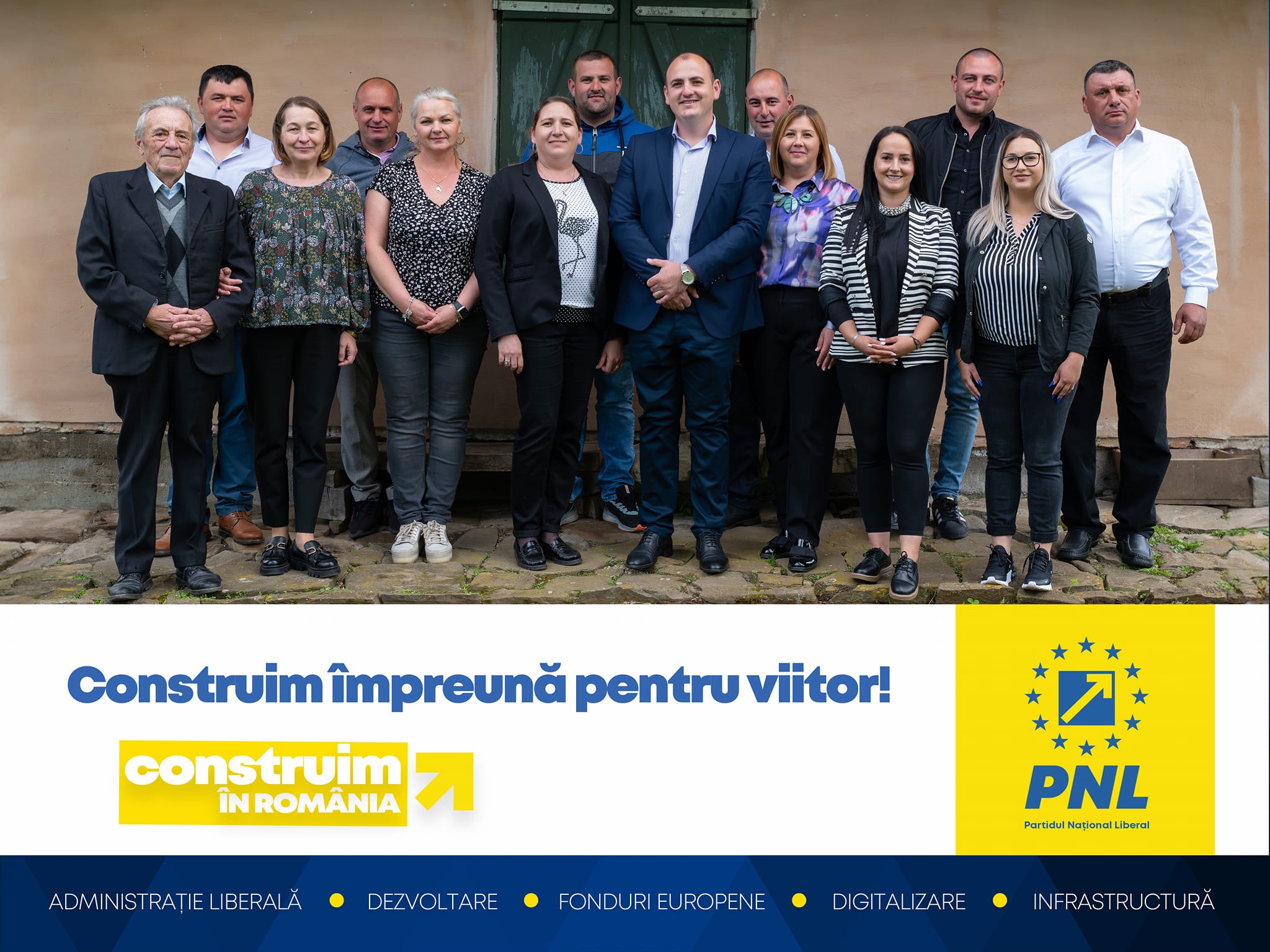 Vă prezentăm echipa de consilieri a lui Kristiano- Otto Roth, candidatul PNL pentru funcția de primar al Primăria comunei Laslea