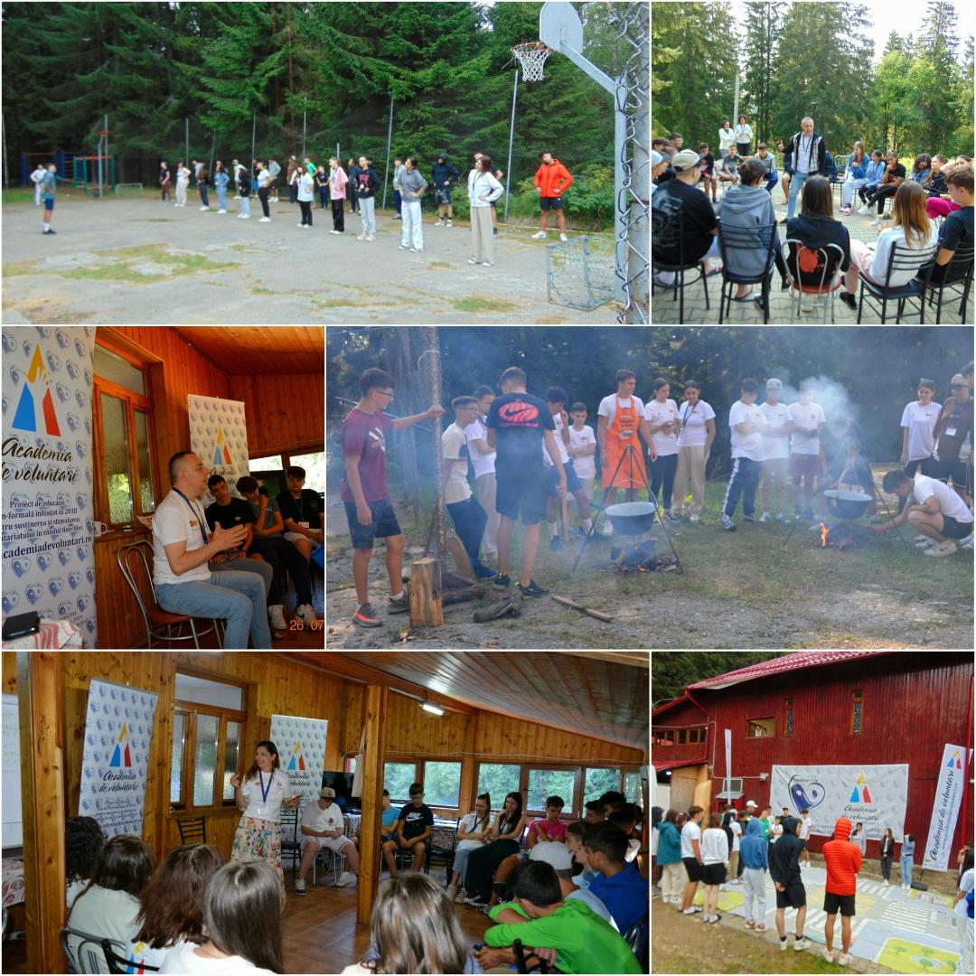 Stagiul de formare al ACADEMIEI DE VOLUNTARI