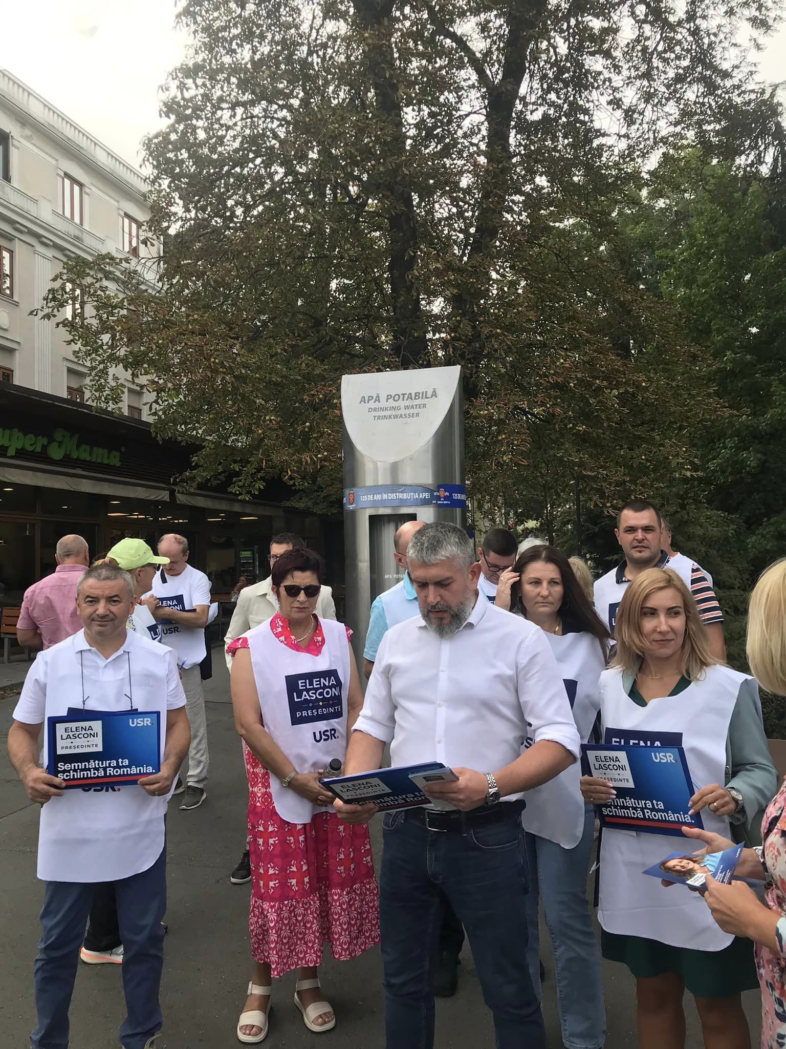 Marius Vulcan: Vă așteptăm zi de zi la cortul din parcul Astra sau la Biroul de Parlamentar de pe Bd Victoriei pentru a semna susținerea Elena Lasconi la alegerile prezidențiale