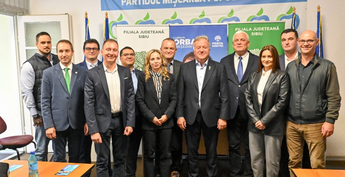 FOTO- VIDEO Alianța Forțelor de Dreapta a anunțat listele de candidați pentru județul Sibiu, în vederea alegerilor parlamentare