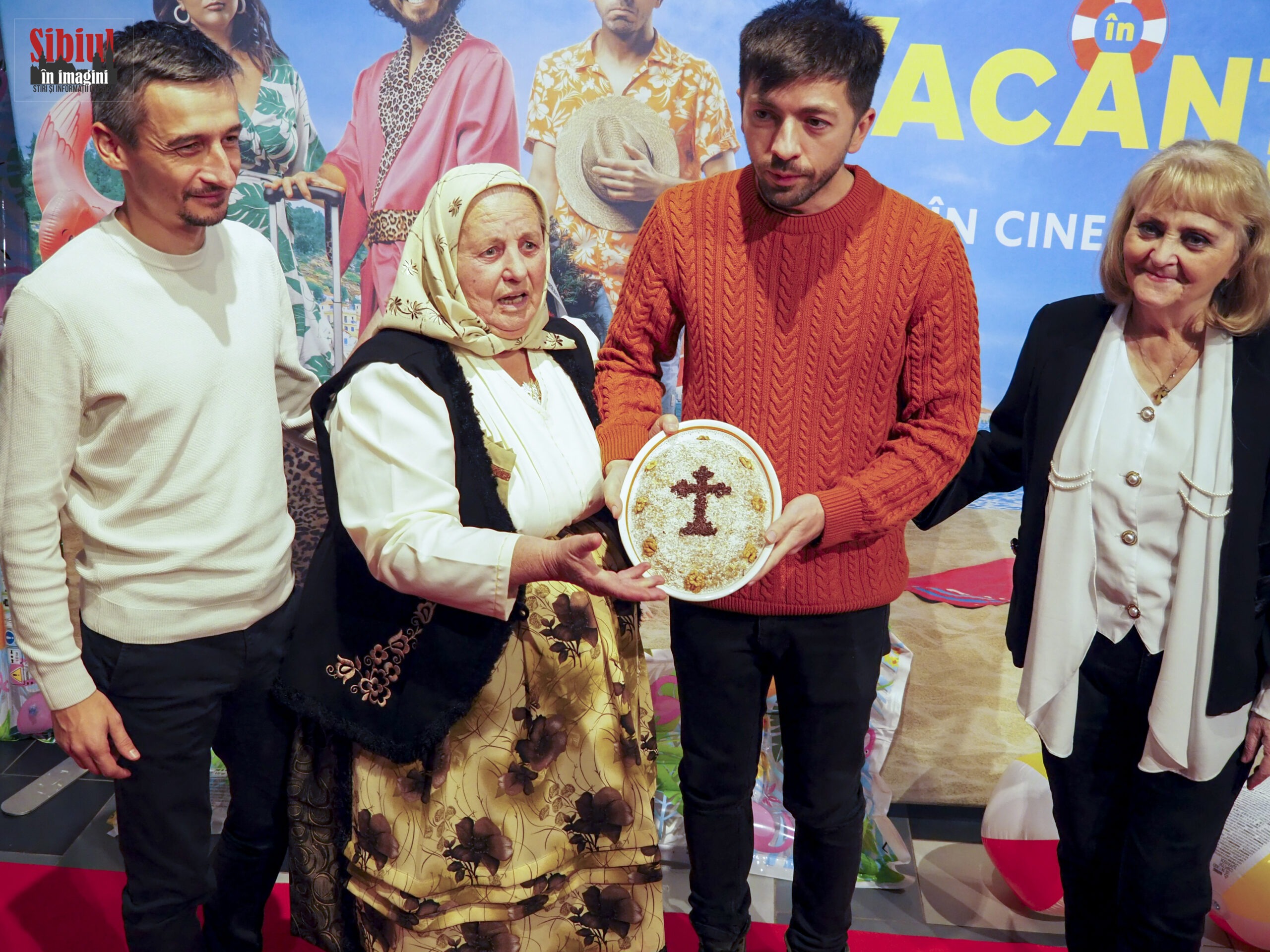 Cadou neașteptat la premiera filmului „Moartea în vacanță” - colivă pentru echipa de producție și actori