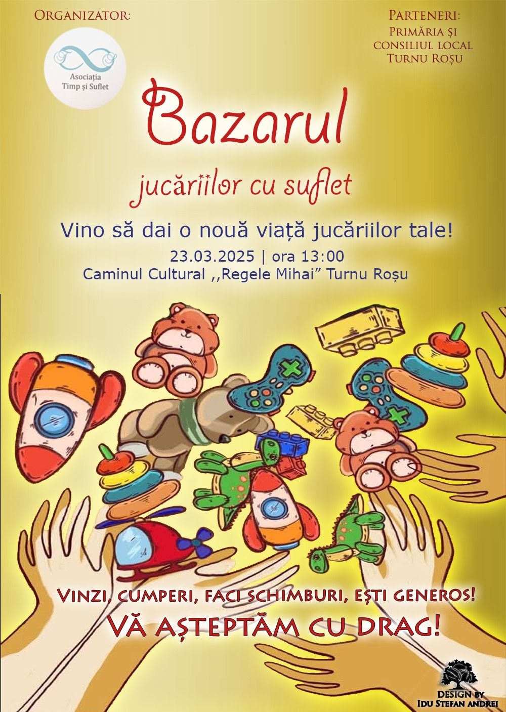Bazarul Jucăriilor cu Suflet din Turnu Roșu