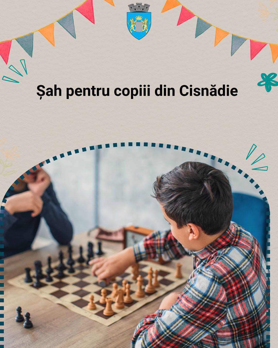 Șah pentru elevii din Cisnădie
