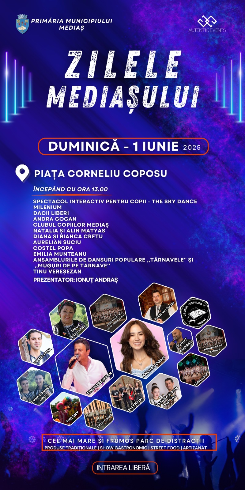 Zilele Mediașului vor avea loc în perioada 30 mai – 1 iunie